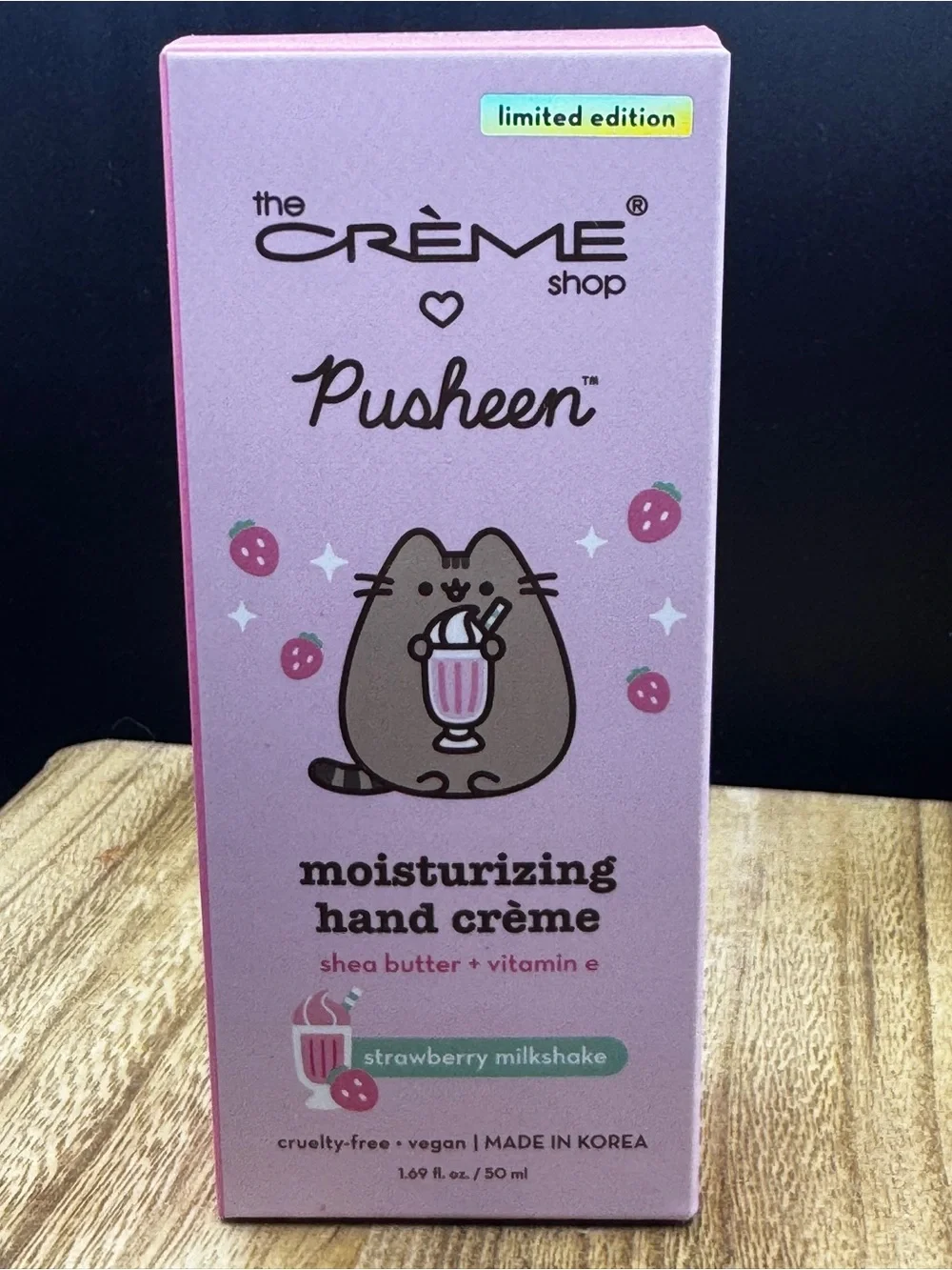The Crème Shop Pusheen Strawberry Milkshake Moisturizing Hand Crème